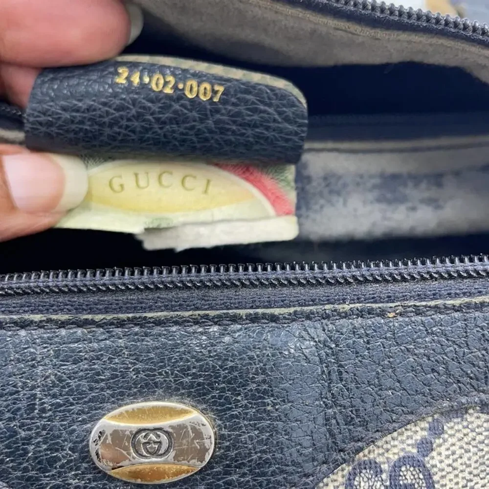 *RARE* with Original Authenticity Tag Vintage Gucci Boston Handbag‎ - Picture 4 of 8